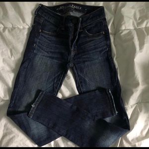 Dark blue american eagle outfitters jeans